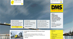 Desktop Screenshot of dms-logistik.de